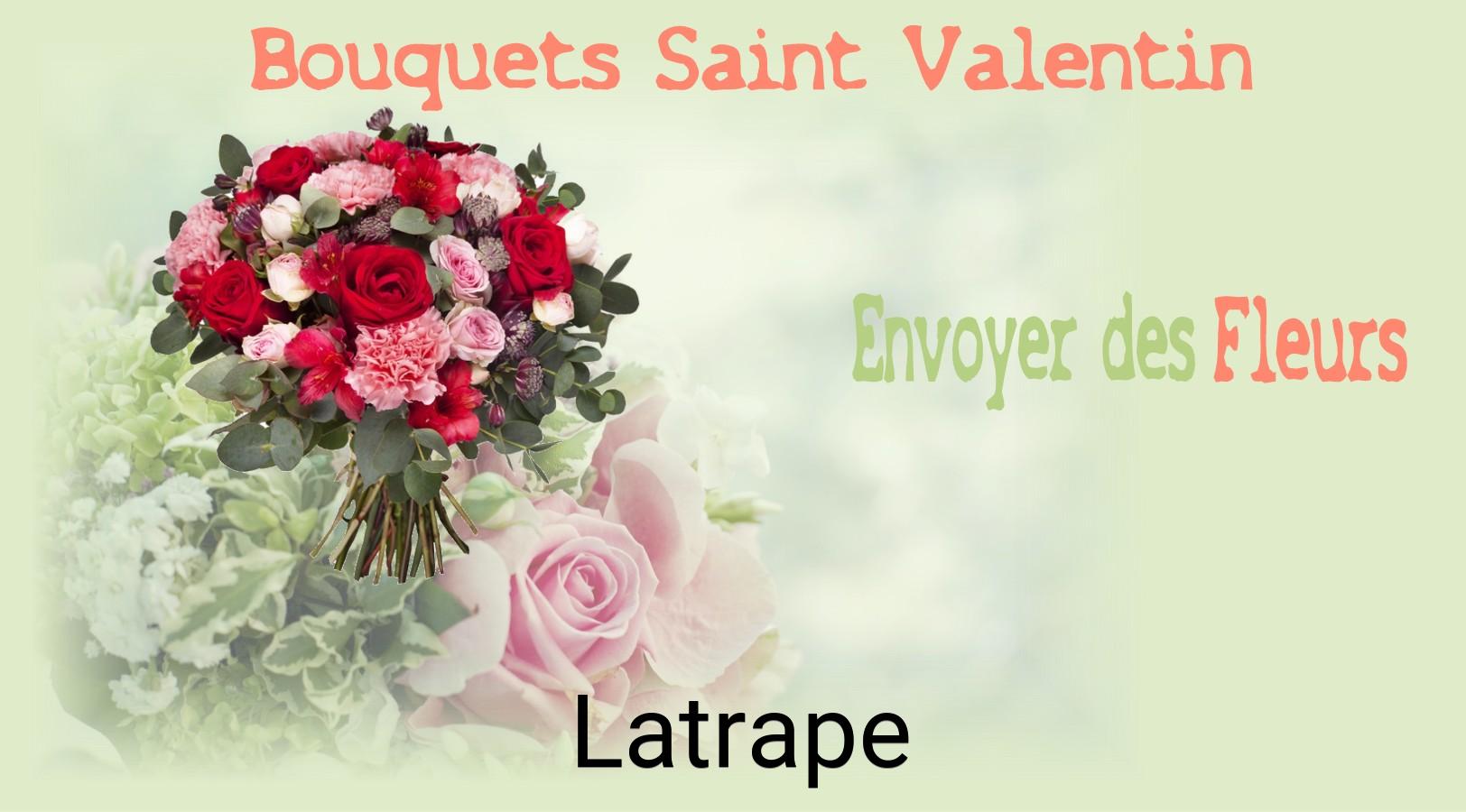 Roses de Saint-Valentin livrées à Latrape