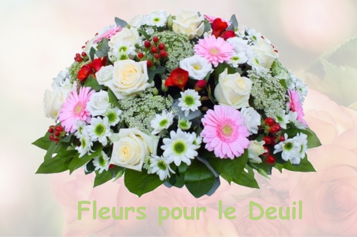 fleurs deuil LATRAPE